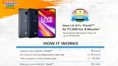 ரூ.55,000 எல்ஜி ஜி7+ திங்க் வெறும் ரூ.7,990 க்கு வாங்கலாம்.! நம்பலாமா?