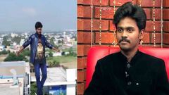 சாதனங்கள் இல்லாமல் வானில் பறந்த தமிழன்: வைரல் வீடியோ.!