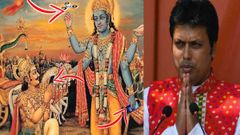 மகாபராத காலத்தில் இன்டெர்நெட், சேட்டிலைட் என கூறிய முதலர்வருக்கு ஆதரவாக மக்கள் தெரிவித்த பலே டிவிட்.