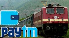 பேடிஎம் செயலி-ல் ரயில் டிக்கெட் முன்பதிவு செய்தால் இந்த சலுகை கிடைக்கும்.!