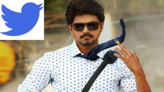 டுவிட்டரில் மோடி வரை மரண மாஸ் காட்டிய நடிகர் விஜய்.!