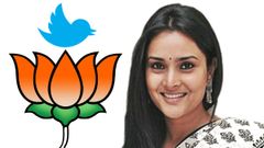 வைரல் டிவீட்: பாஜக வலைத்தளம் ஹேக்.! நக்கல் டிவீட் செய்த திவ்யா.!