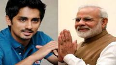 சித்தார்த்: மோடிக்கு 2வது வாய்ப்பு வேண்டும்.! இல்லை என்றால் எனக்கு டிவிட்டர் வேண்டாம்.!