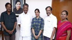 விண்வெளி ஆய்வு பயிற்ச்சிக்கு தேர்வான பெண்: துணை முதல்வரிடம் கோரிக்கை.! என்ன தெரியுமா?