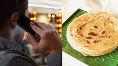 மனைவியுடன் செல்போன் பேச்சு: பரோட்டா சிக்கி புதுமாப்பிள்ளை பரிதாப பலி.!
