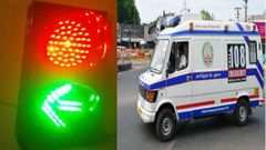 108 ஆம்புலன்ஸ்க்கு தானாக ஒளிறும் சிக்னல்: கலக்கும் தமிழ்நாடு.!