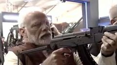 பேட்ட பராக்., விர்ட்சுவல் துப்பாக்கியில் குறி வைத்து சுட்டு அசத்திய Modi: என்ன ஆனது தெரியுமா?-வீடியோ