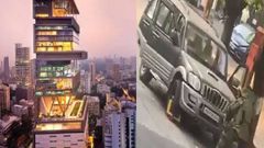அம்பானி வீடு அருகே வெடிபொருளுடன் கார்: 