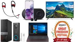 Amazon Great Freedom Festival sale: ஸ்மார்ட்போன், டிவி, லேப்டாப்களுக்கு அதிரடி தள்ளுபடி.!