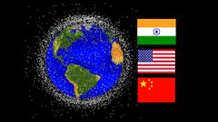 ஒரே அசிங்கமா போச்சு! விண்வெளியில் அதிக குப்பைகளை போடும் நாடு இதுதான்!
