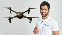 MS Dhoni அறிமுகம் செய்த புது ட்ரோனி ட்ரோன்.! இந்த Drone கம்பெனிக்கு சொந்தக்காரர் தோனியா?