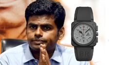அண்ணாமலை அணிந்து இருக்கும் வாட்ச் உண்மையாவே ரஃபேல் ஸ்பெஷல் எடிஷனா? இல்ல சுத்தமான உருட்டா?