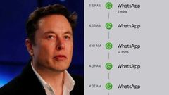 ஆதாரத்துடன் அம்பலப்படுத்திய Elon Musk.. ராத்திரி முழுக்க.. WhatsApp-ல் இந்த வேலை தான் நடக்குது.. அடப்பாவிகளா!