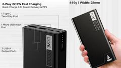 யாரு விடுவா? இவ்ளோ கம்மி விலைக்கு 20000mAh பவர் பேங்க் கிடைச்சா.. 22.5W சார்ஜிங் ஸ்பீட் வேற!