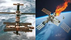ரிஸ்க் எடுக்கும் NASA .. முடி அளவு மிஸ் ஆனாலும் சிதறி பூமி மேல் விழும் ISS.. பதட்டத்தில் விஞ்ஞானிகள்..