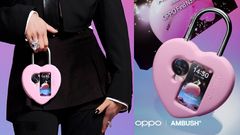 Oppo போட்ட வித்தியசமான காதல் பூட்டு.. யாரும் பார்த்திடாத புது ஆக்சஸரீ.. இது போனா? இல்லை லாக் பேக்-ஆ.!