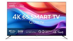 ஆர்டர் பொளக்கும்.. பட்ஜெட்ல 65 இன்ச் QLED டிவி.. 4K டிஸ்பிளே.. டால்பி ஆடியோ.. வாய்ஸ் கன்ட்ரோல்.. எந்த மாடல்?