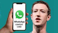 டூபாக்கூர் க்ரூப்களுக்கு வெடி வைத்த WhatsApp நிறுவனம்! இனிமேல் Context Card-ஐ தாண்டி தான் போகணும்! என்னது இது?