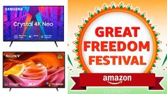அள்ளி வீசும் Amazon.. புது Smart TV வாங்க சரியான நேரம்.. முழுசா 65% வரை தள்ளுபடி.. Sony டிவியே கம்மி விலையா?