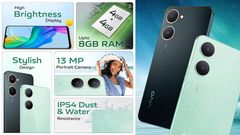 ரூ.8,000 பட்ஜெட்ல இப்படி ஒரு VIVO Phone-ஆ.. 6.56-இன்ச் டிஸ்பிளே, 13MP கேமரா, 5000mAh பேட்டரி, IP54 ரேட்டிங்!