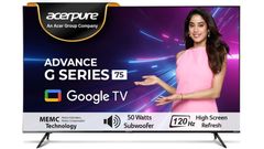 75 இன்ச் 4K QLED ஏசர்பியூர் டிவி அறிமுகம்.. டால்பி அட்மாஸ்.. கூகுள் டிவி ஓஎஸ்.. என்ன விலை?