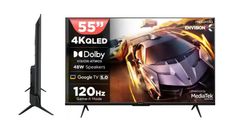 பொங்கலோ பொங்கல்.. பாதிக்கு பாதி விலையில் 55-இன்ச் TV.. ரூ.29,900 டிஸ்கவுண்ட்டில் 48W ஸ்பீக்கர் Google டிவி!