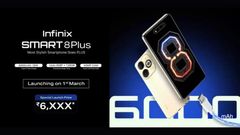 इंतजार खत्म: आज भारत में लॉन्च होगा Infinix Smart 8 Plus, जानें स्पेसिफिकेशन और कीमत  