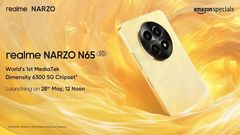  Realme Narzo N65 5G भारत में 28 को देगा दस्तक, Realme Narzo N65 5G launch on 28 may know price specifications and features