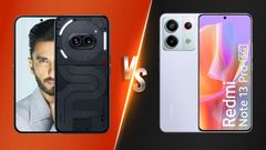 Nothing Phone 2a vs Redmi Note 13 Pro, Which is better option for you know details