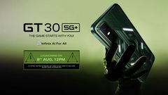 Infinix GT 30 5G+ Launch: गेमिंग ट्रिगर्स और Xboost AI के साथ बनेगा ‘गेमर्स का नया हथियार'
