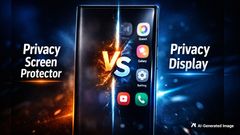 Samsung Galaxy S26 Ultra Privacy Display vs Privacy Screen Protector: what is the difference?