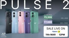 Ai+ Pulse 2 Budget Phone Launched in India with 6000mAh Battery, 120Hz Display, and IP64 Rating