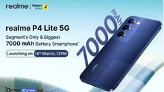 Realme P4 Lite 5G भारत में लॉन्च को तैयार 7000mah battery features