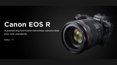 Canon launches EOS R full-frame mirroless camera with 5,655 AF points to take on Nikon