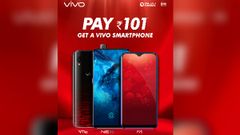 Get a new Vivo smartphone for Rs 101 under New Phone, New Year offer