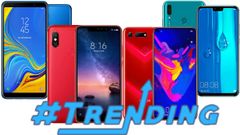 Most trending smartphones of last week: Redmi Note 7, Huawei Y9 (2019), Honor View 20 and more