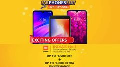 Amazon FAB Phones Fest (June 10 to 13) – Get Discounts On Redmi 7, Redmi Y3, Redmi 6A And More