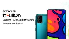 Samsung New Galaxy F41 To Revolutionize Mid-Range Smartphone Segment