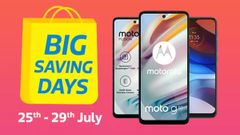 Flipkart Big Saving Days Sale 2021: Discount Offers On Motorola G40 Fusion, G60, E7 Power, Motorola Razr, And More