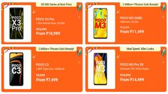 Flipkart Mobile Bonanza Sale 2021: Discount Offers On POCO C31, POCO X3 Pro, POCO C3, POCO M3 Pro, And More