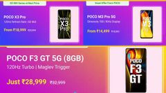 Flipkart Big Saving Days Sale: Discount Offers On POCO F3 GT, POCO C31, POCO M3 Pro 5G, POCO X3 Pro, And More