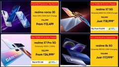 Flipkart Realme Festival Sale: Discount Offers On Realme GT 5, Realme Narzo 30A, Realme X7 Max, And More