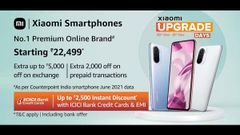 Amazon Xiaomi Upgrade Sale: Discount Offers On Xiaomi 11 Lite NE 5G, 11X 5G, 11X Pro 5G, Mi 10T 5G, And More