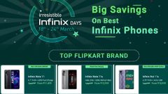Flipkart Infinix Days Sale: Discount Offers On Infinix Note 11, Infinix Hot 11S, Infinix Zero 5G, More