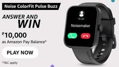 Amazon Noise ColorFit Pulse Buzz Quiz Answers: Win Rs. 10,000