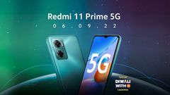 Redmi 11 Prime 5G Launching On September 6; Dimensity 700 SoC, 50MP Dual Cameras Confirmed