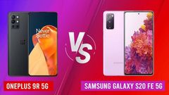 OnePlus 9R 5G vs Samsung Galaxy S20 FE 5G: Comparison