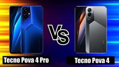 Tecno Pova 4 Pro vs Tecno Pova 4: Display, Cameras, Performance Compared