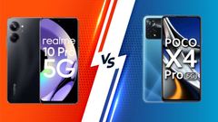 Realme 10 Pro 5G vs Poco X4 Pro 5G: Design, Display, Cameras Compared