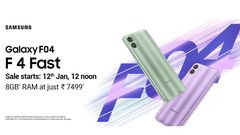 Samsung Galaxy F04 Budget Smartphone Goes On Sale In India: Price, Specifications